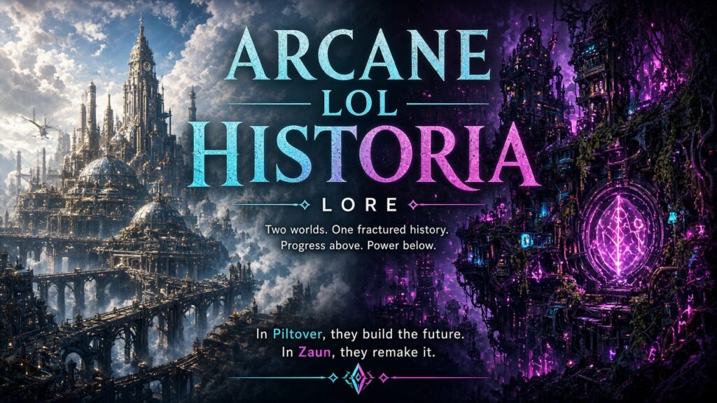 Arcane LOL: a história completa da série explicada em 2026 (arcane lol história) arcane lol história