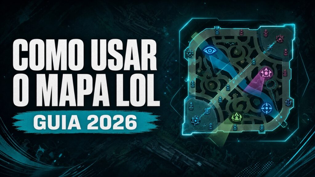 como usar o mapa do lol