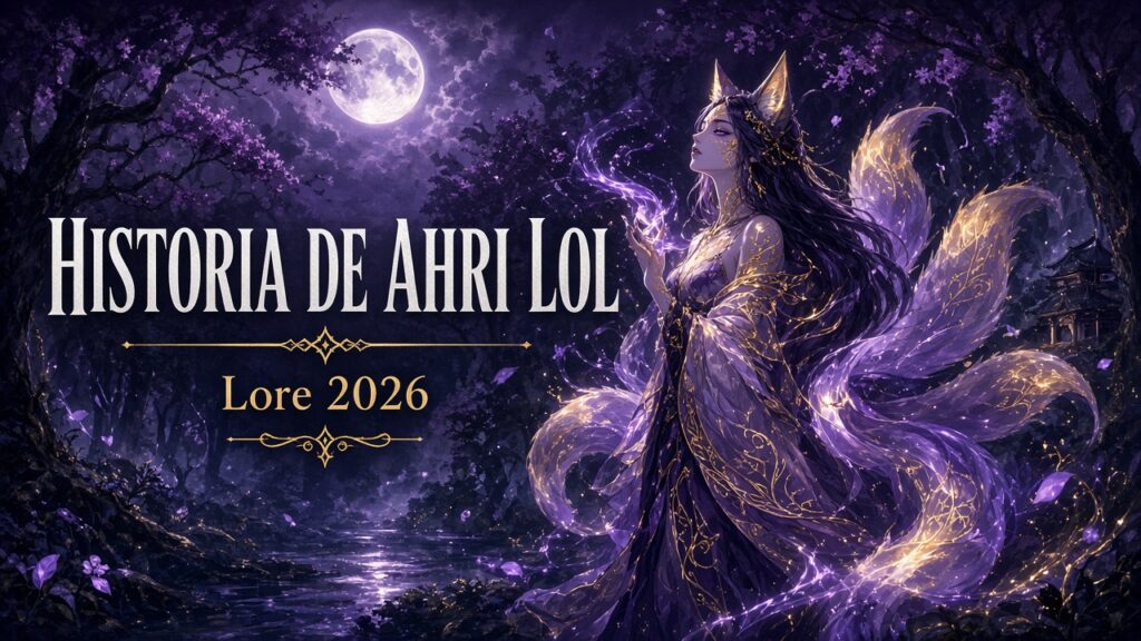 História de Ahri LOL: a lore da vastaya das nove caudas explicada em 2026 história de ahri lol