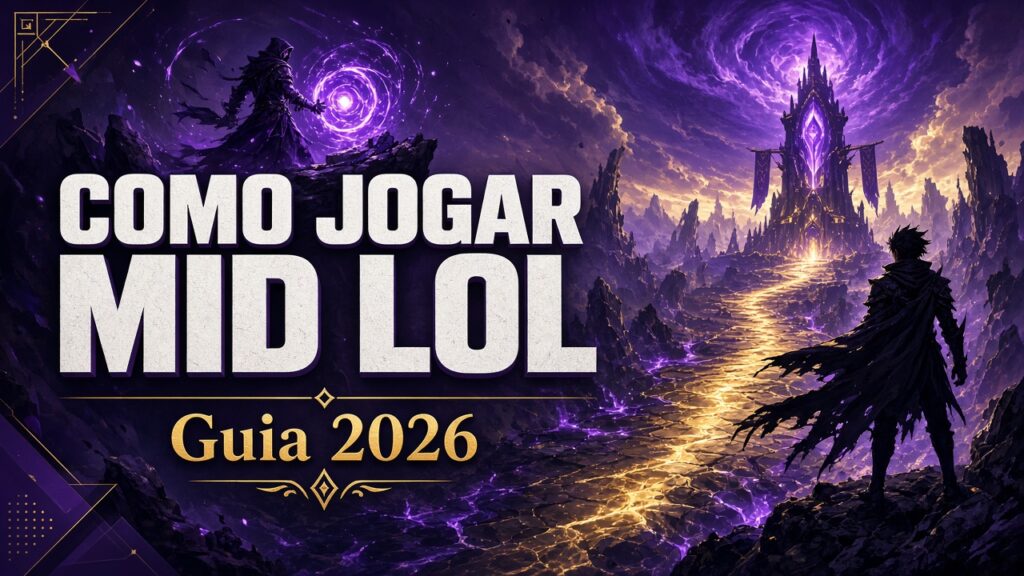 como jogar mid lol