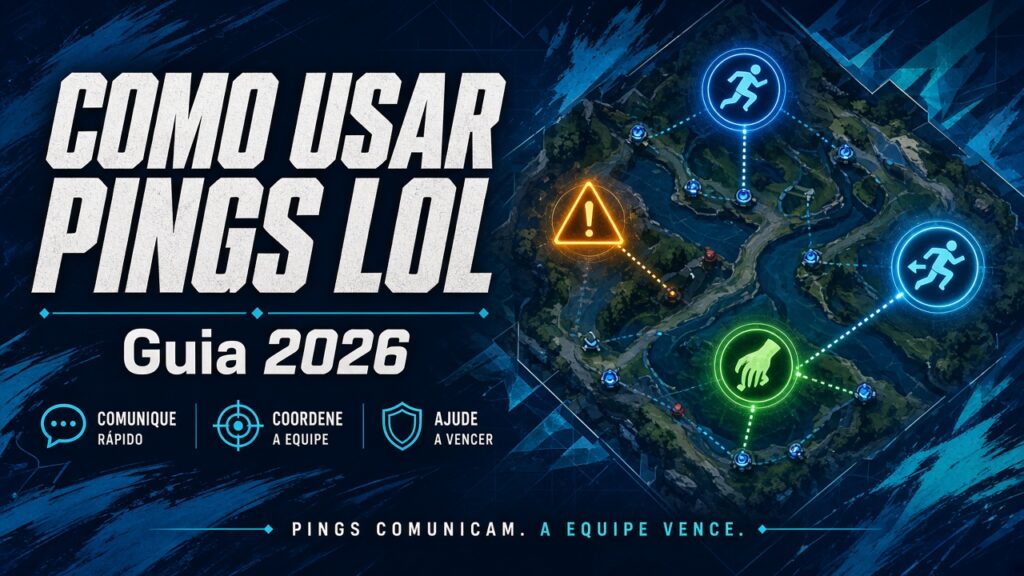 Como usar pings no LOL: guia completo de comunicação em 2026 como usar pings lol