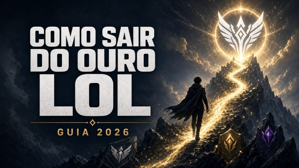 como sair do ouro lol